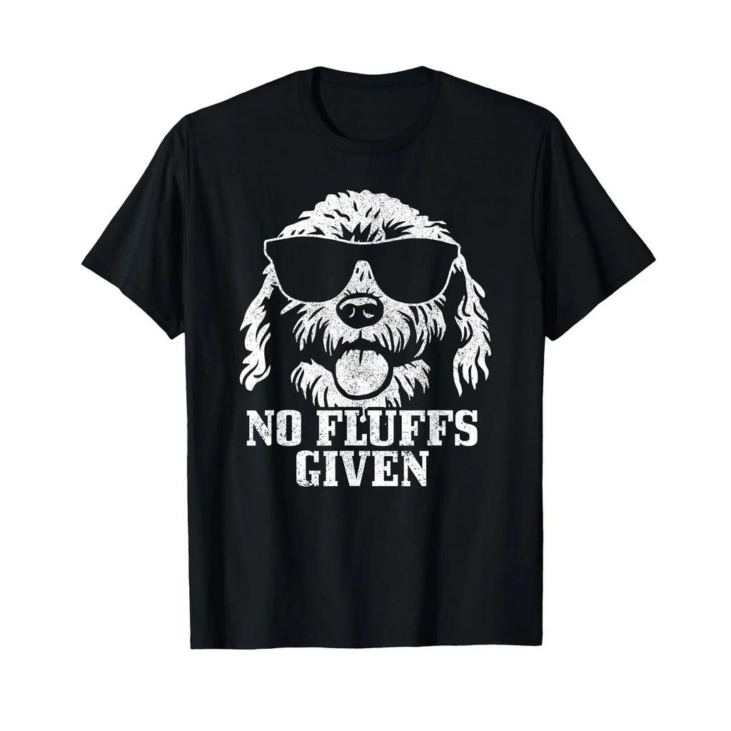 Goldendoodle Labradoodle No Fluffs The Dood Funny Doodle Dog Girls Kids T Shirt Vintage Designer Clothes Stretched