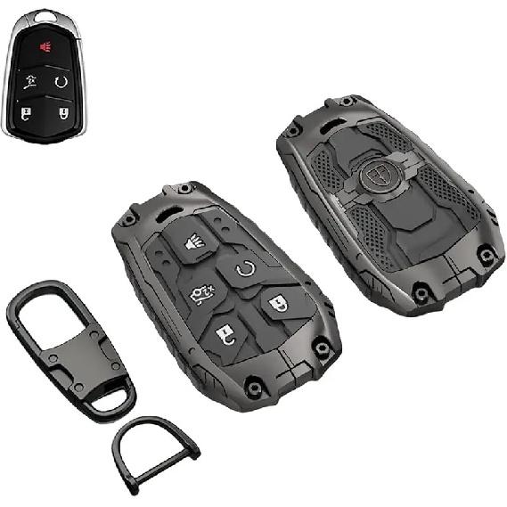 Key Fob Cover for Chevy Suburban Tahoe 2015 2016 2017 2018 GMC Yukon