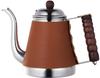 Kalita Coffee Pot Stainless Steel 1000ml Wave Pot Leather Drip Pot Drip Kettle Coffee Kettle Coffee Shop Cafe Camping Outdoor #52074