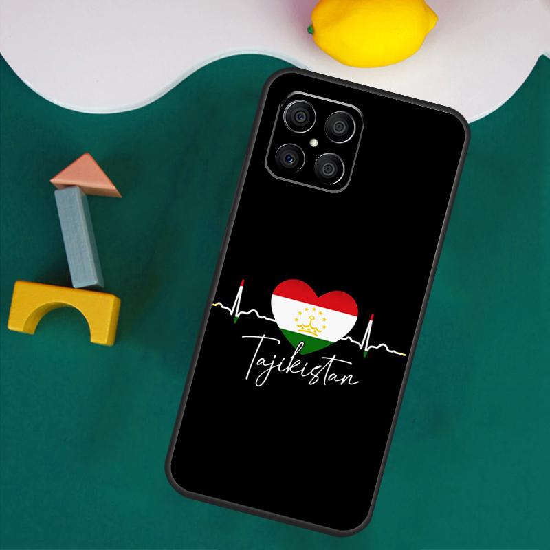 Чехол с флагом Таджикистана для Honor 200 Lite 50 70 90 X9a X8a X8 X9 X8b X9c X9b Honor Magic 5 6 Pro 7 Lite