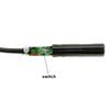 Для паяльника T12 Ручка-рукоятка Подходит для STM32 Для паяльных станций с OLED-дисплеем Прочный АБС-пластик Силикон Черный 1 шт.