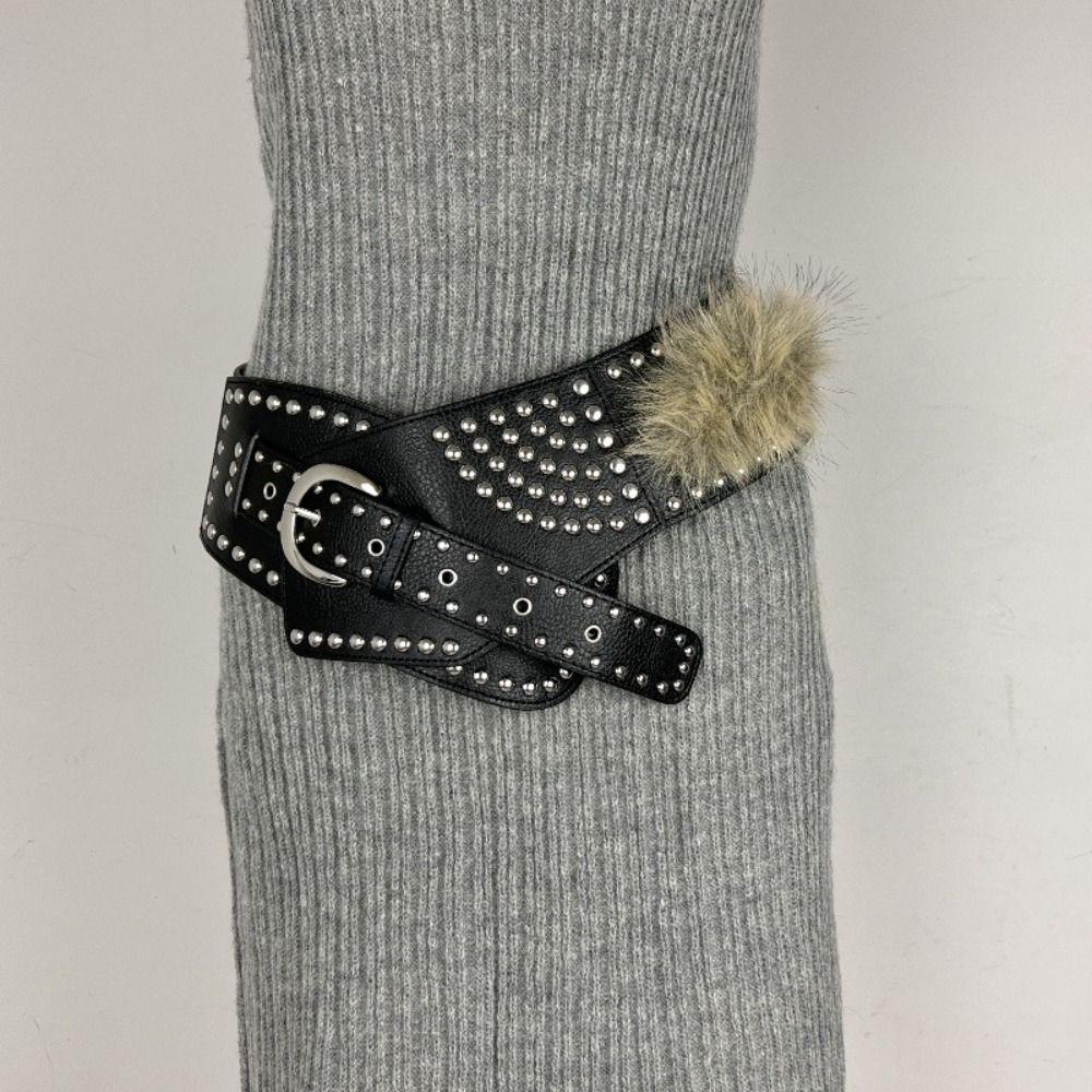 Преувеличенные широкие ремни из искусственной кожи, поясной ремень, шикарные пояса-кушаки