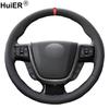 Ручная прошивка Чехол на руль автомобиля Оплетка на руль Funda Volante Для Faw Besturn x80 2013 2014 2015 2016 2017 2018