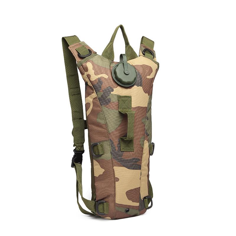Outdoor Tactical Water Bag Bag 3L Liner Camouflage Cycling Water Bag Backpack Sports Water Bag Bag Hiking Travel Portable Bag