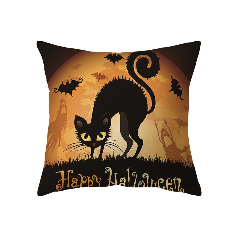 Pumpkin Collection Halloween Theme Pillow Cover Sofa Cushion  Holiday Gift Party Decoration Home Decor