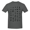 Travel Icon 100 Cotton Tshirt Unisexs T Shirts Unisex Round Neck Short Sleeve S6xl