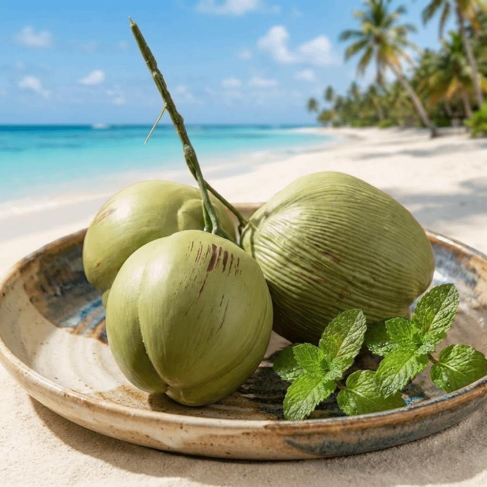 Lifelike Artificial Coconut Plastic Fake Coconut Fruit Creative Simulated Coconuts Weddings