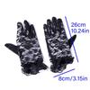 Thin Lace Flower Gloves Transparent Mesh Hollow Gloves Elegant Summer Mittens  Wedding