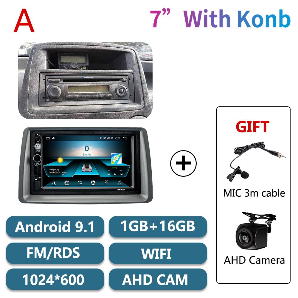 2 Din Car Radio Android for FIAT Panda 2003-2012 Stereo WIFI Multimedia Player Head Unit Navigation Autoradio Carplay Auto 4G