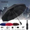 Автоматический дорожный зонт с 10 ребрами, автоматический, открытый, закрытый, компактный, складной, ветрозащитный от дождя
