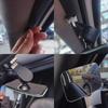 Автомобильное вспомогательное зеркало для слепых зон, внутреннее HD выпуклое зеркало заднего вида, широкий угол обзора 360 градусов, регулируемые парковочные зеркала без оправы