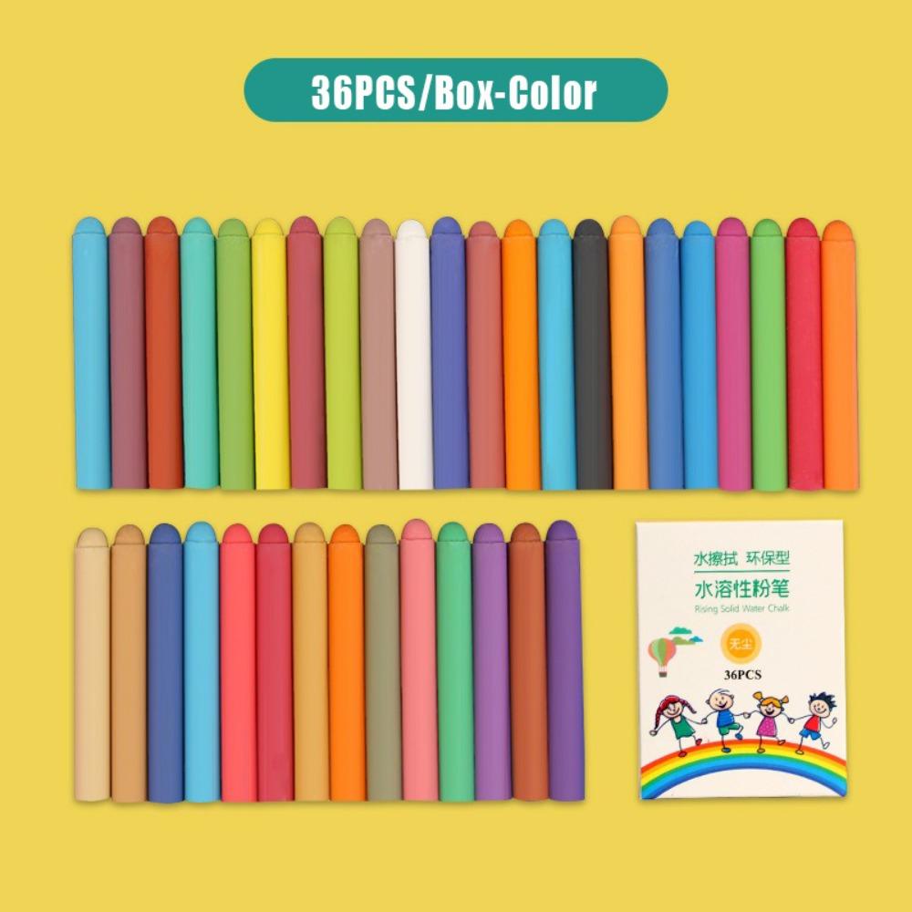 Цветной мел без пыли, не пачкающий руки, инструмент для письма на доске, для студентов, учителей