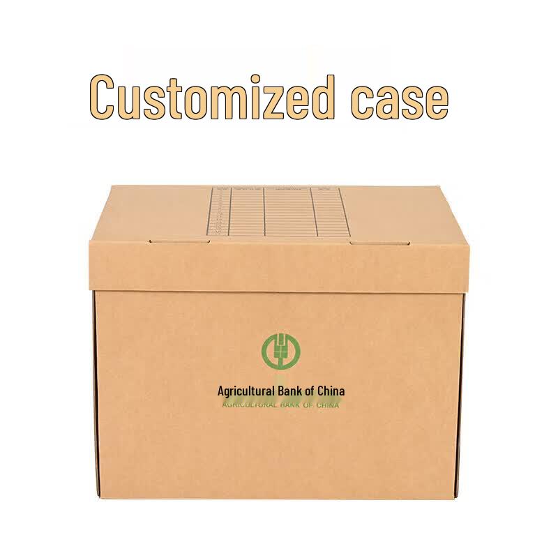 Kraft Paper Foldable Archive Storage Box
