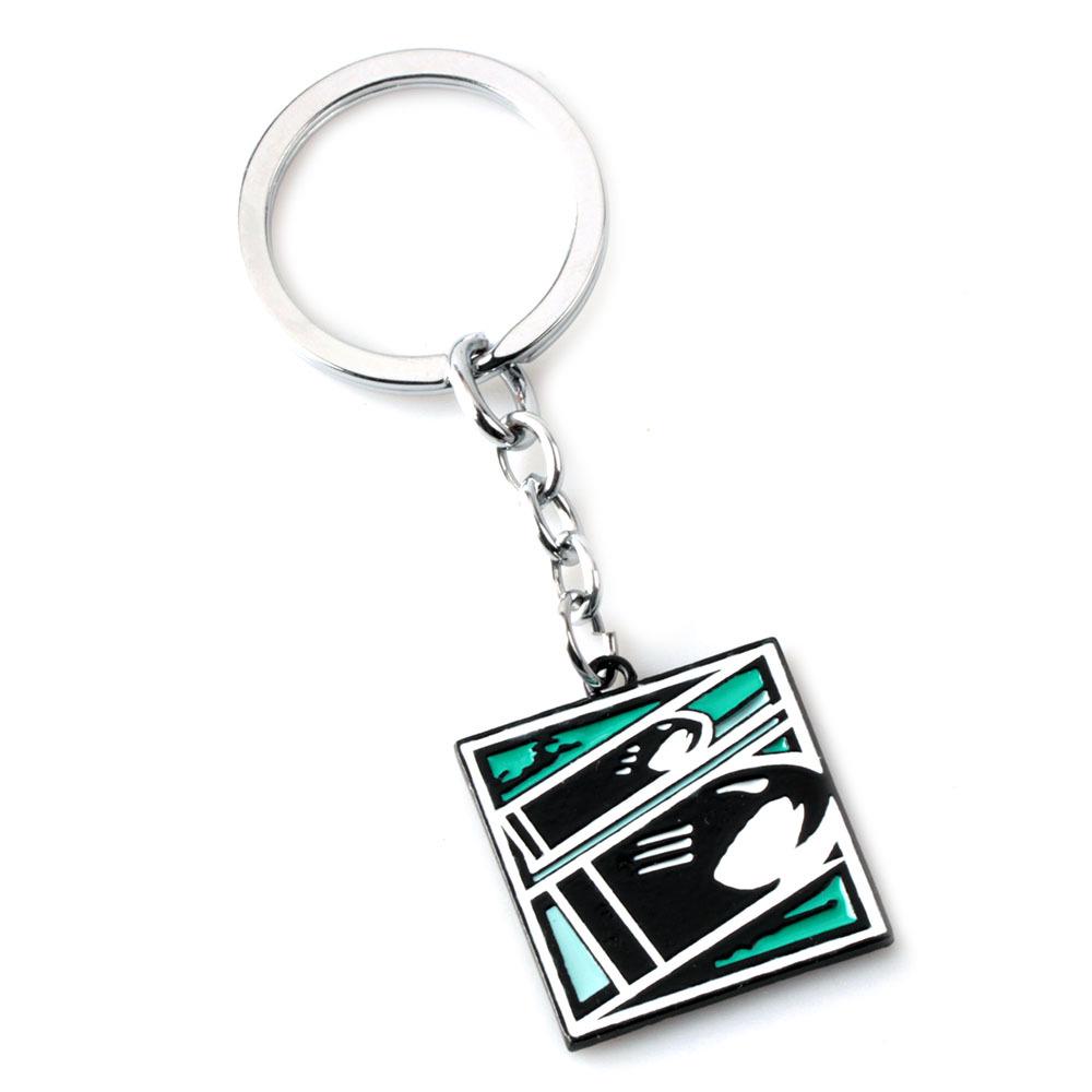 Alloy Keychain Pendant: R6 Anime Game Accessory