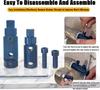Broken Pipe Head Screw Extraction Faucet Angle Valve Broken Wire Extractor for 1/2 inch 3/4 inch Thread Removal Tools