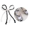 Stylish Bowknot Shoe Buckle Pearl Bows Shaped Shoe Clips DIY Supplies for Keychain Earrings Neckalce Jewelry Making Tool