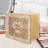 Innovative Wooden Wedding Guest Book Album Craft for Wedding Engagement DecorationType 2