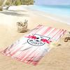 Пляжное полотенце с принтом логотипа RB Leipzig, Большое, Мягкое, Быстросохнущее, для Пляжа, Кемпинга, Плавания