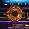 Автомобильный вентилятор с зажимом для воздуховода, вентилятор для охлаждения автомобиля, циркуляционный вентилятор с 3 скоростями, автомобильный вентилятор с зажимом для охлаждения, вращающийся на 360 градусов, вентилятор для автомобиля