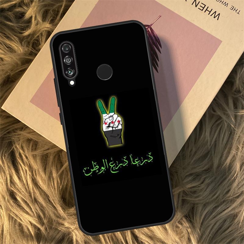 Флаг Сирийской революции для Huawei Nova 5T 3i 7i 8i 11i 12i 9 10 SE Y60 Y61 Y70 Y72 Y73 Y90 Y91 P30 P40 Lite Чехол