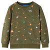 Khaki Sweatshirt for Children 92/104/116/128/140
