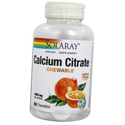 Цитрат Кальция, Calcium Citrate Chewable, 60таб Апельсин (36411053)