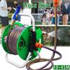 New Portable Hoses Reel Garden Wall Mount 10-45M 1/2 Cart Water Pipe Storage Car Washer Pipe Exclude Winding Tool Rack Holder Garden