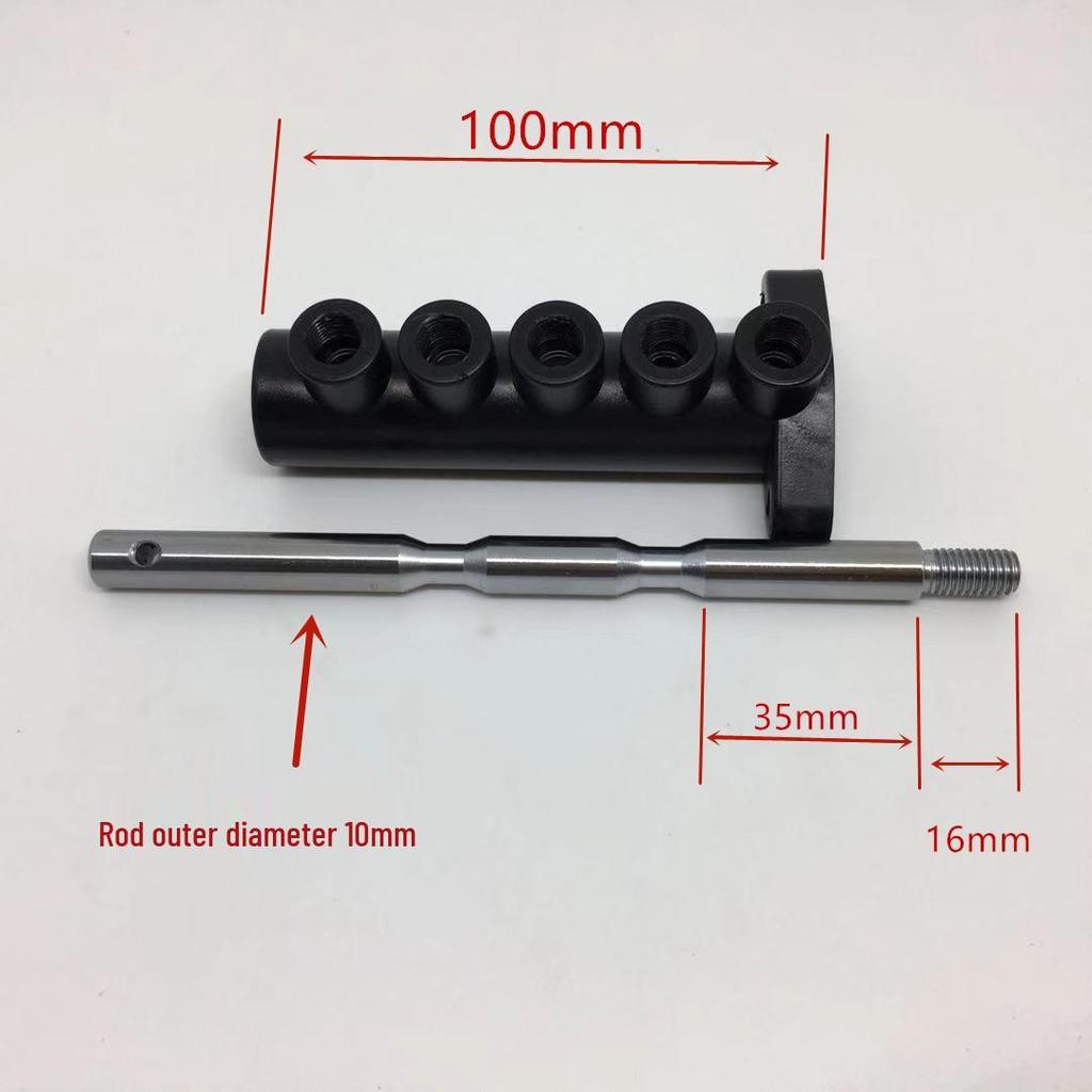 Fire Eagle Shiqin Tire Changer: Pneumatic Foot Pedal & 5-Way Valve Switch Parts