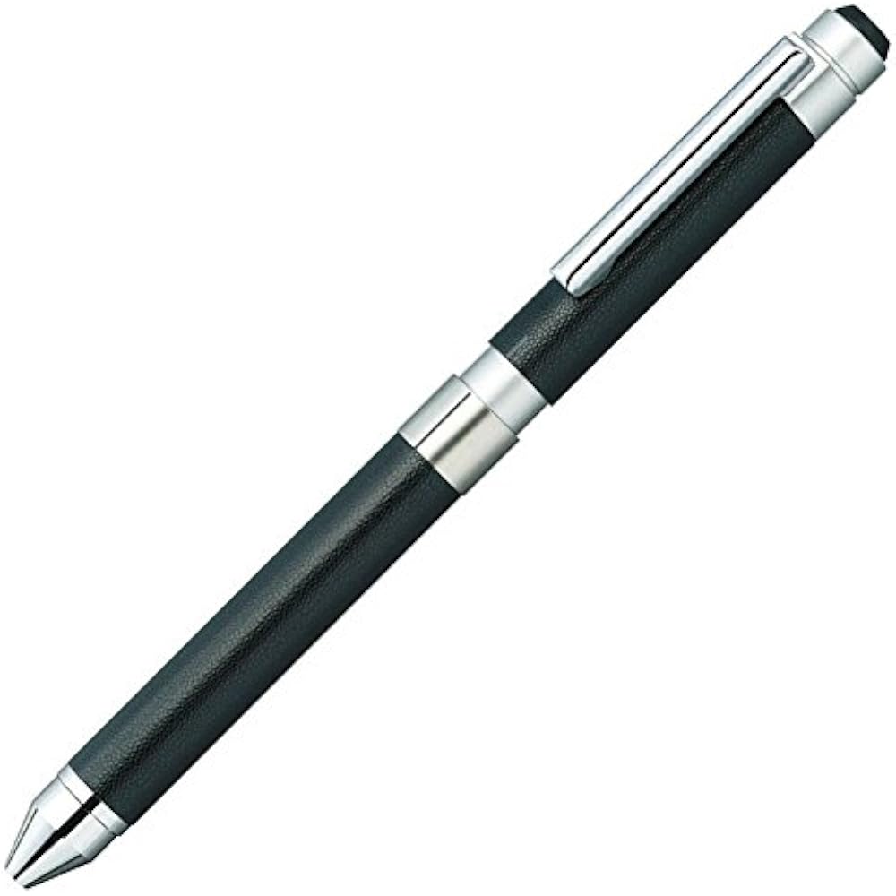 Многофункциональная ручка Zebra SB15-LBK Sharbo X CL5 Кожаная Черная