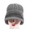 Unisex Winter Hat Outdoor Thick Ski Sports Knitted Hat Plush Fur Lined Warm Earflap Cap Stylish Soft Knit Hat