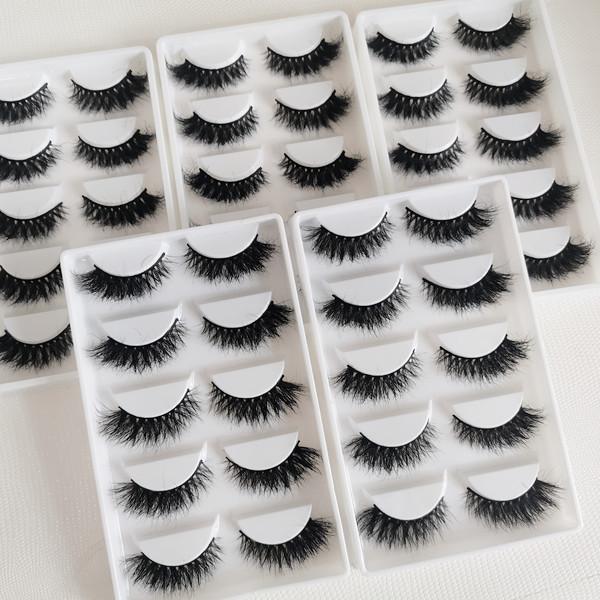 High Quality 100% Real Siberian Mink Fur 3D Mink Eyelashes