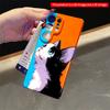2DFlat Samsung phone case Blue-Orange Cat & Butterfly Art Phone Case Applicable to Galaxy S22 S23 S24 S25ULTRA S26 A12 A13 A14 A15 A16