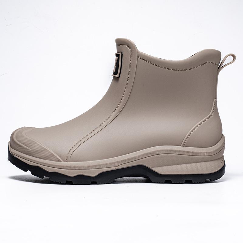2025 New Design Men Fashionable Outdoor Anti-Slip Waterproof Rain Shoes Rain Shoes