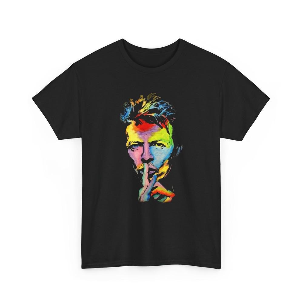 David Bowie Art Unisex Tee, Music Lover Graphic Tee, Rock Band Fan Shirt Unisex T-Shirt