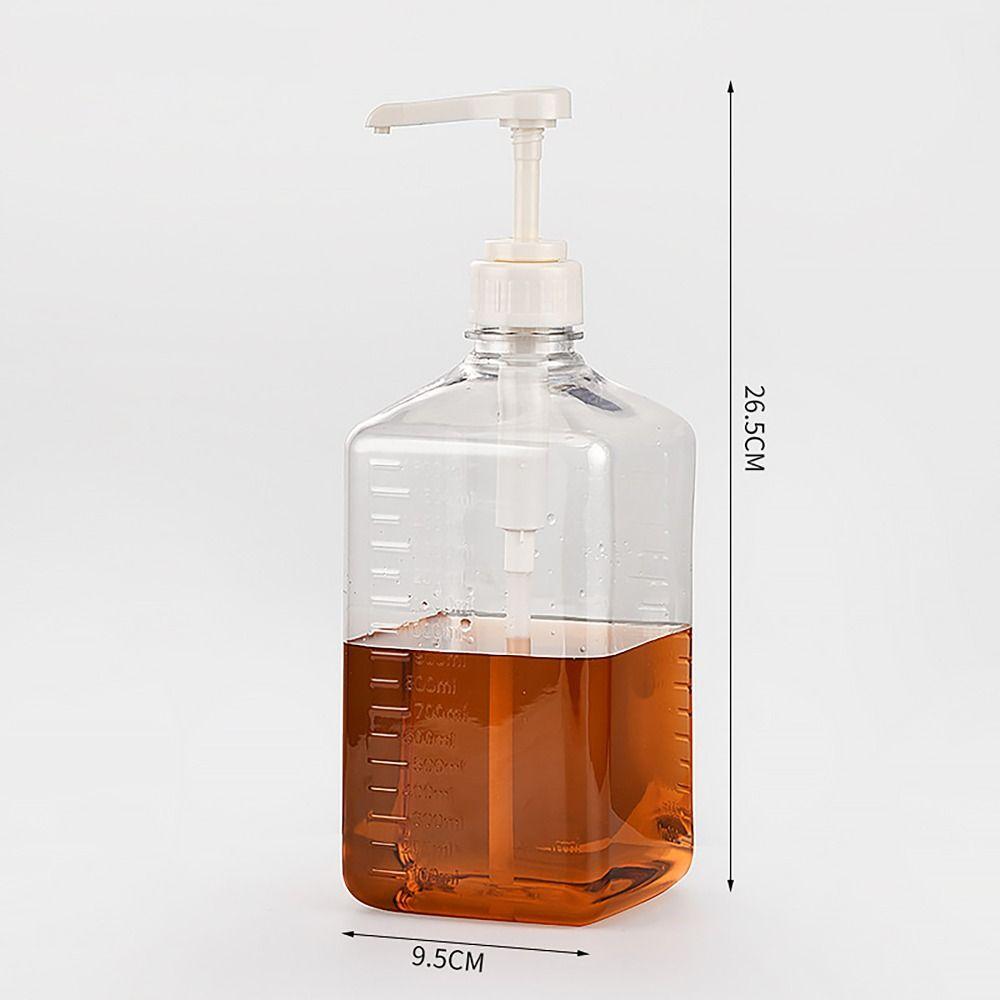 1600ml Syrup Dispenser 5/8/10CC Liquid Pump Useful Syrup Squeeze  Milk Tea Shops