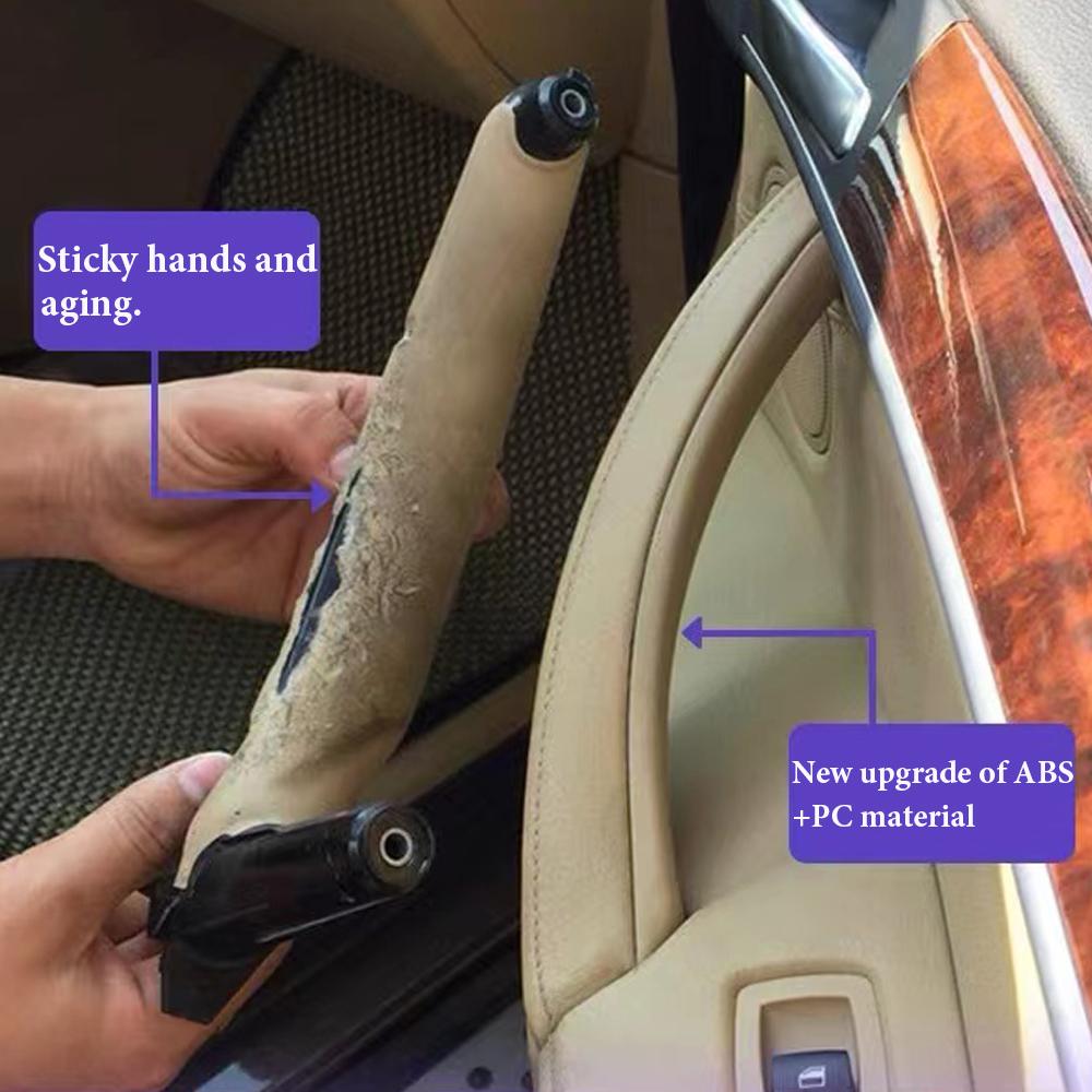 Для BMW X5 X6 E70 E71 E72 2007-2013 внутренняя левая правая ручка пассажирской двери, внутренняя крышка, отделка панели