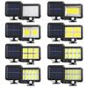 56LED индукционный настенный светильник водонепроницаемый сплит-солнечный светильник 100COB с разделением человеческого тела индукционный дворовый светильник гаражный светильник