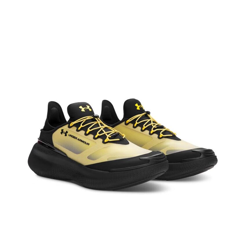 Under Armour Кроссовки унисекс Nova Taxi Black Желтые 6006062-790