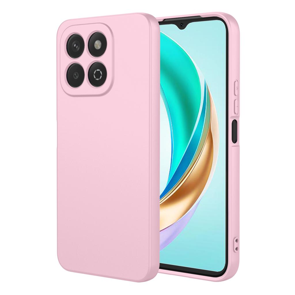 Гибкий чехол из жидкого силикона для Honor X7c X6b X8b X7b 5G X8a X7a X6a X8 X6 X6s X5b Plus Защитная крышка TPU Fundas Coque