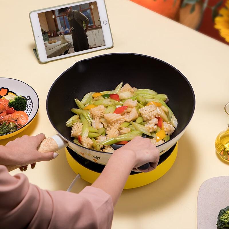 COOKER KING Non-stick Stir-fry Wok