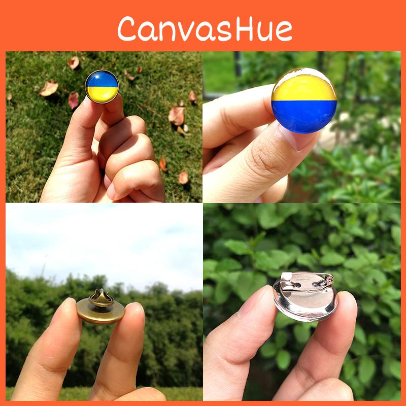Fashionable Ukraine Flag Pin Badge For Gift-giving