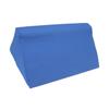 Blue Body Side Wedge Pillow with Hidden Zipper PU Leather Incline Side Wedge Pillow for Adults Side