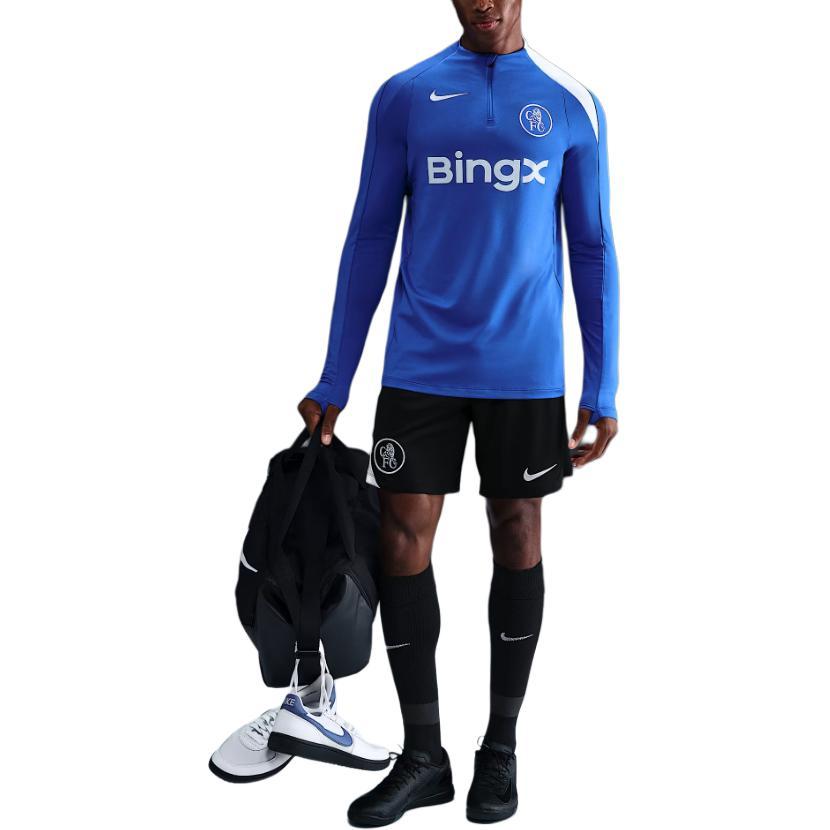 Nike Шорты футбольные мужские Chelsea FC Strike Третьи Nike Dri-FIT Total 90 Вязаные HM3372-010