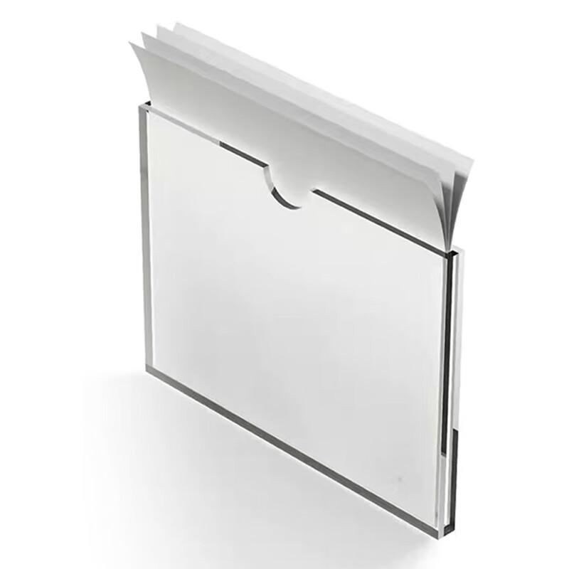 Homeglen A4 Double-Layer Acrylic Display Card Holder