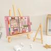 Adults Multifunction Small Tabletop Display Stand Shelf Painting Easel Holder