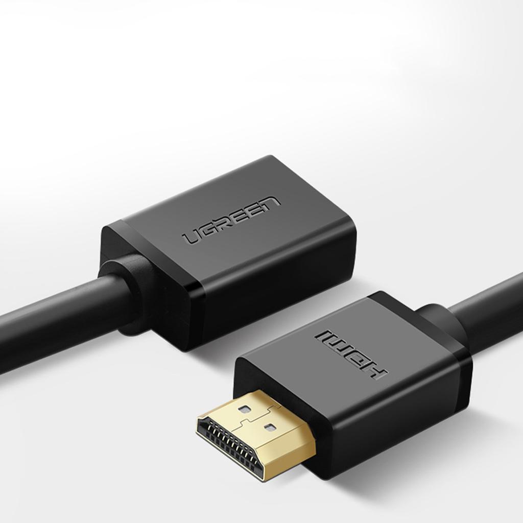 Ugreen Kabel Przejściówka Hdmi (Męski) - Hdmi (Żeński) 2.0 4K 1M Czarny