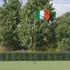 Day and Night - Day and Night Aluminum Ireland Flag and Flagpole 5.55 M