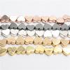 5x6MM Natural Heart Shape Hematite Beads For Jewelry Making Natural Stone Beads Diy Jewellery 68pcs