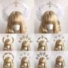 1Set Headpiece Halo Goddess Headband KC Headdress Headdress Accessories Halo Crown Angel Feather Wings Gothic Lolita