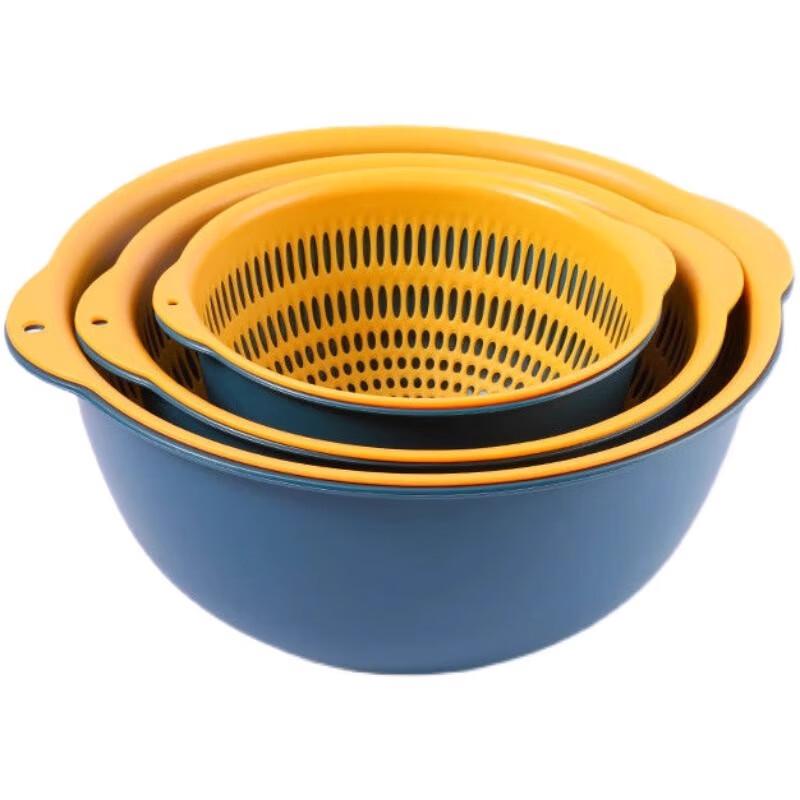 Enjoy Sport Double-Layer Kitchen Wash and Drain Basket